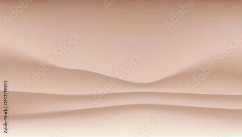 Abstract gradient background with stripes of chocolate, mocha mousse fashionable colors. Vector horizontal texture for seasonal poster, flyer, web banner, social media design.
