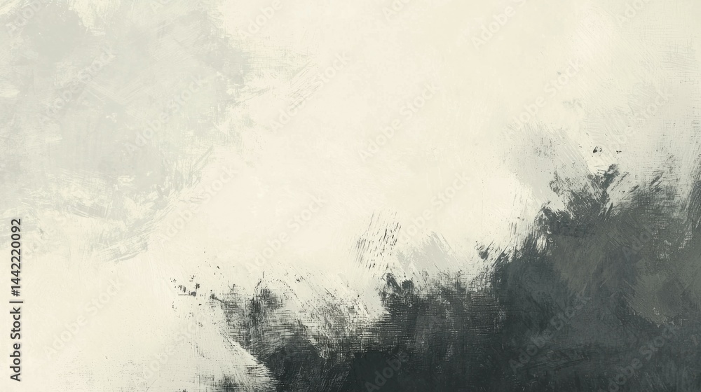 Abstract monochrome texture with shades of gray and soft edges