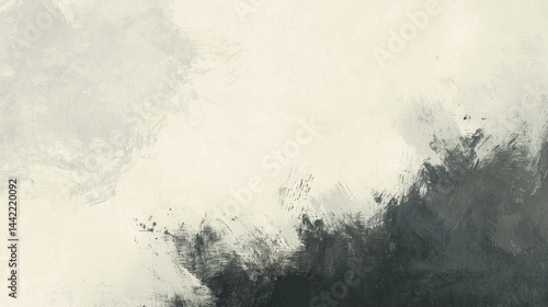 Obraz na płótnie Abstract monochrome texture with shades of gray and soft edges w salonie
