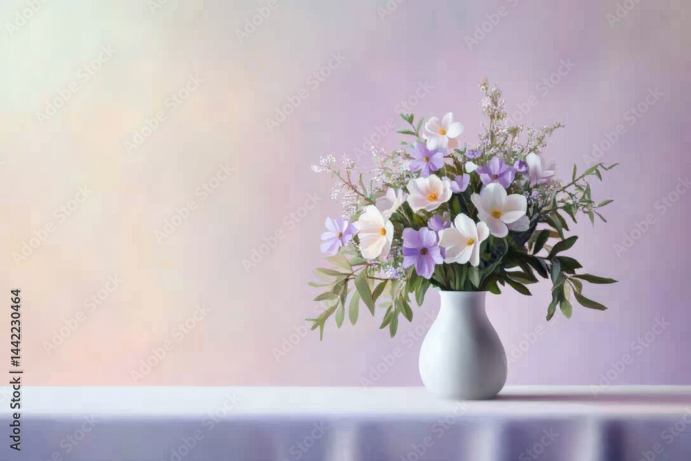 Flowers in a vase Flowers in a vase