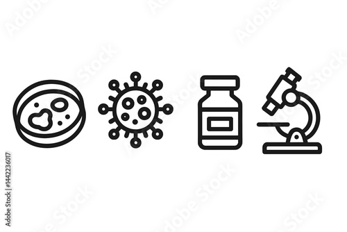 Investigate prominent figures concentrating on laboratory research and disease examination