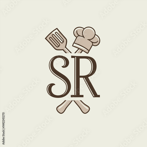 Restaurant logo Chef hat restaurant logo company restaurant logo