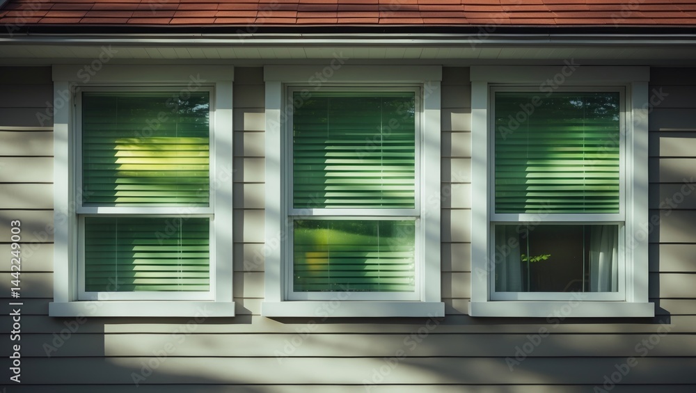 Fototapeta premium Household Window Installations