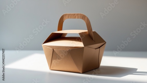 Wallpaper Mural Handle-equipped paper cake box for gift packaging Torontodigital.ca