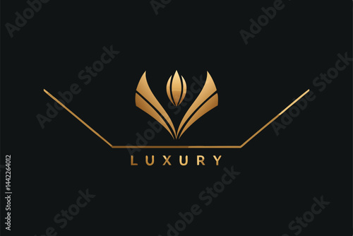 luxury business card black background with gold 