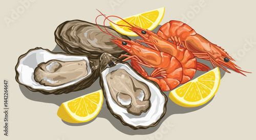 Shrimp and Oyster Platter