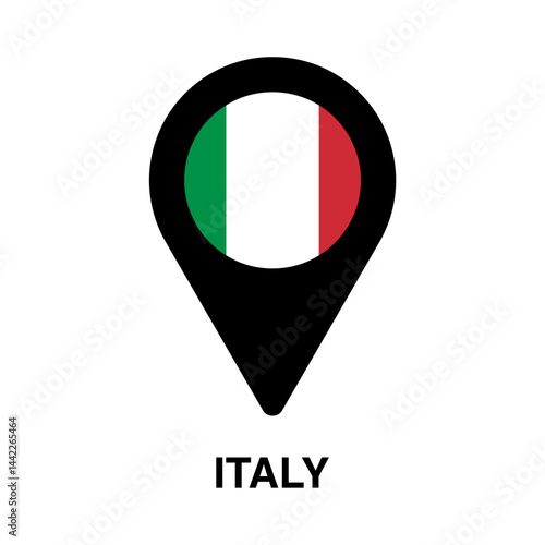 Free Download Italy country vector location isolated on transparent background - GFXLoad