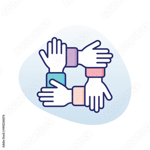 Collaboration  Vector icon