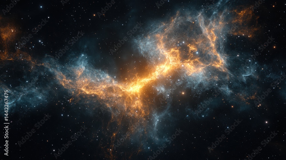 AIPowered Futuristic Deep Space Exploration Concept AIPowered Futuristic Deep Space Exploration Concept