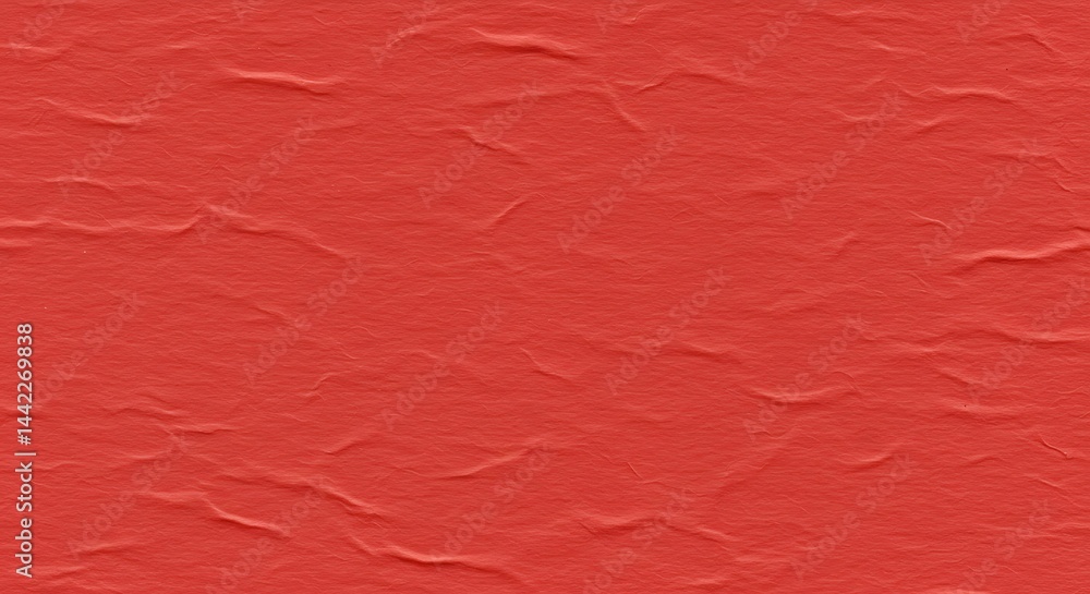 Fototapeta premium Crimson Undulation AI Generated