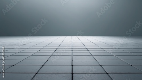 Unfilled concrete tiles for flooring © VirtualVista