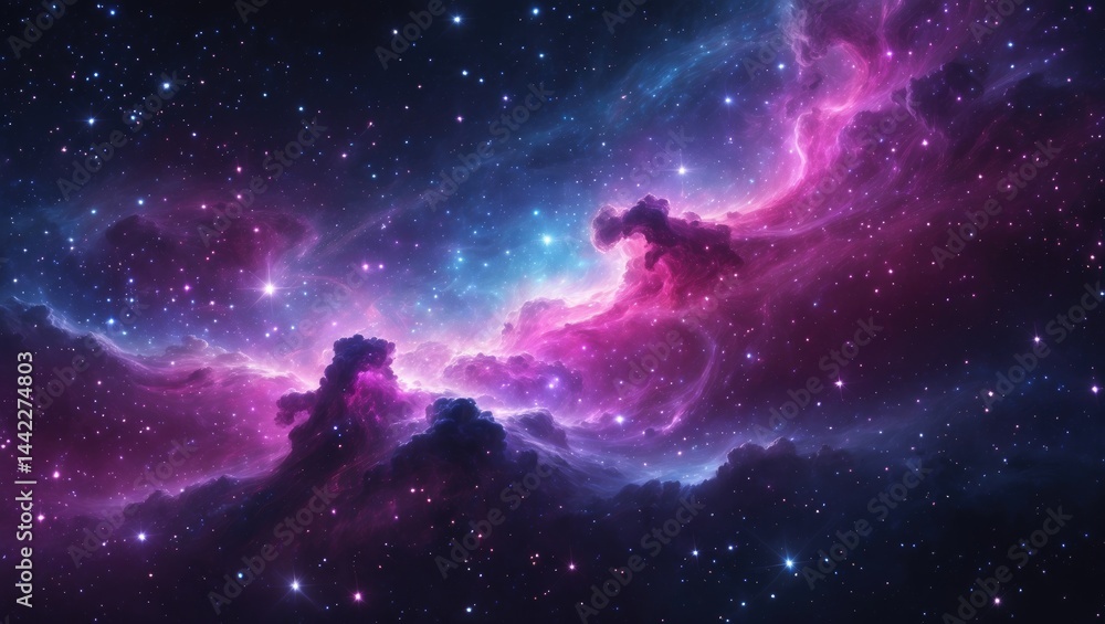 Cosmic fantasy abstract background Cosmic fantasy abstract background
