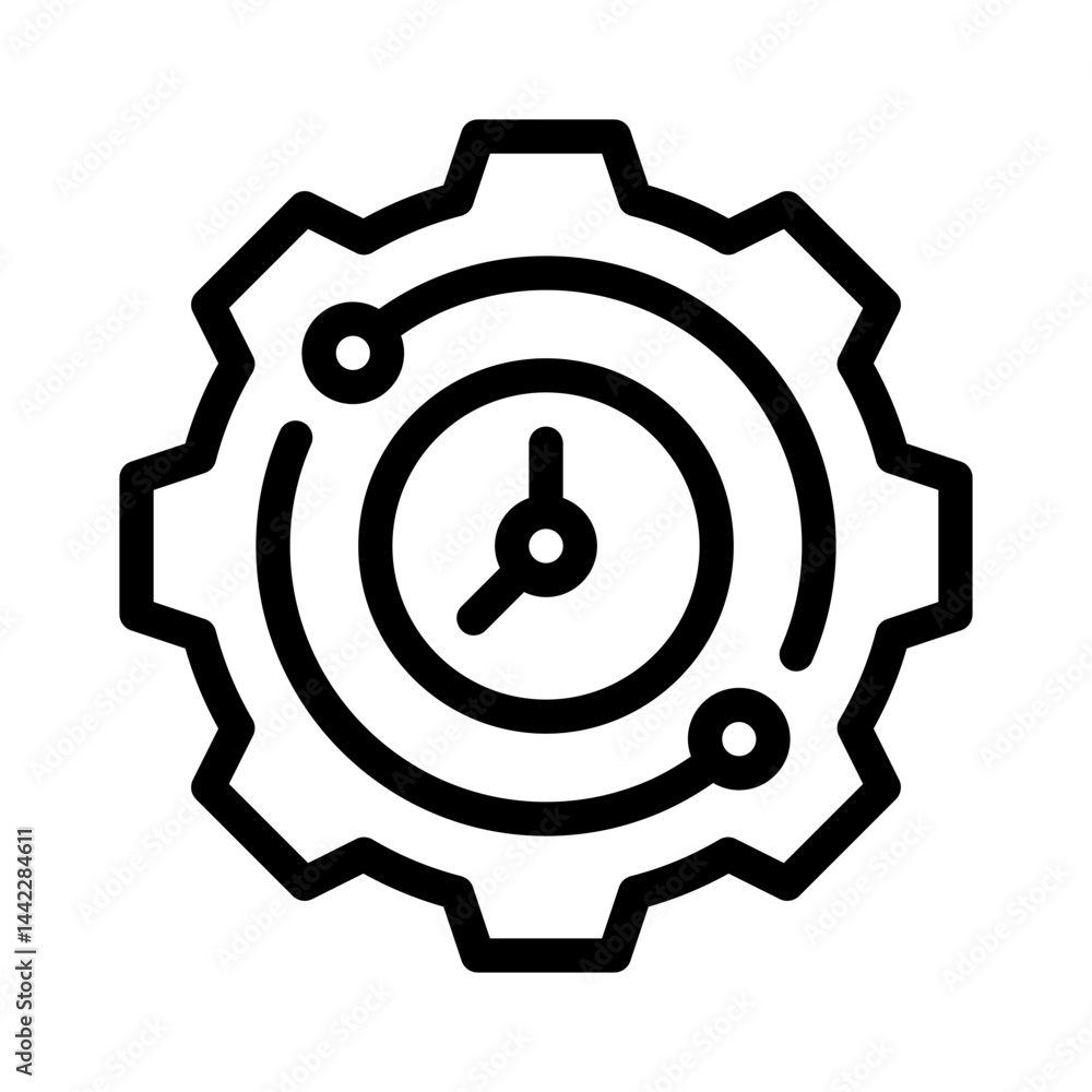 clock line icon clock line icon