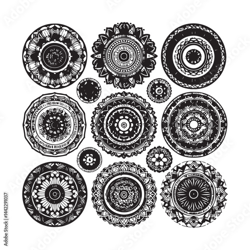 Vector decorative elements