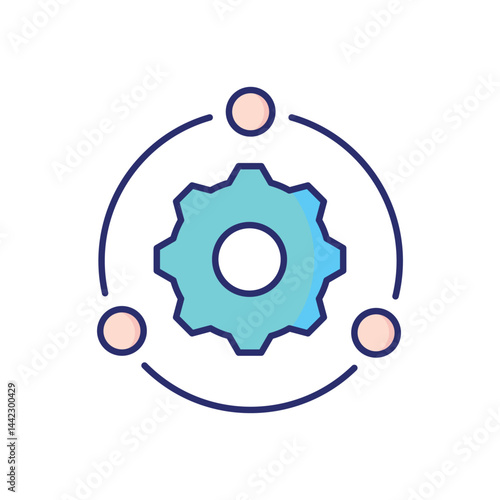 Impact  Vector icon
