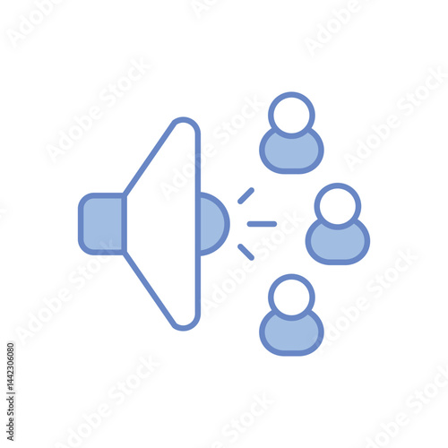 Dissemination  Vector icon