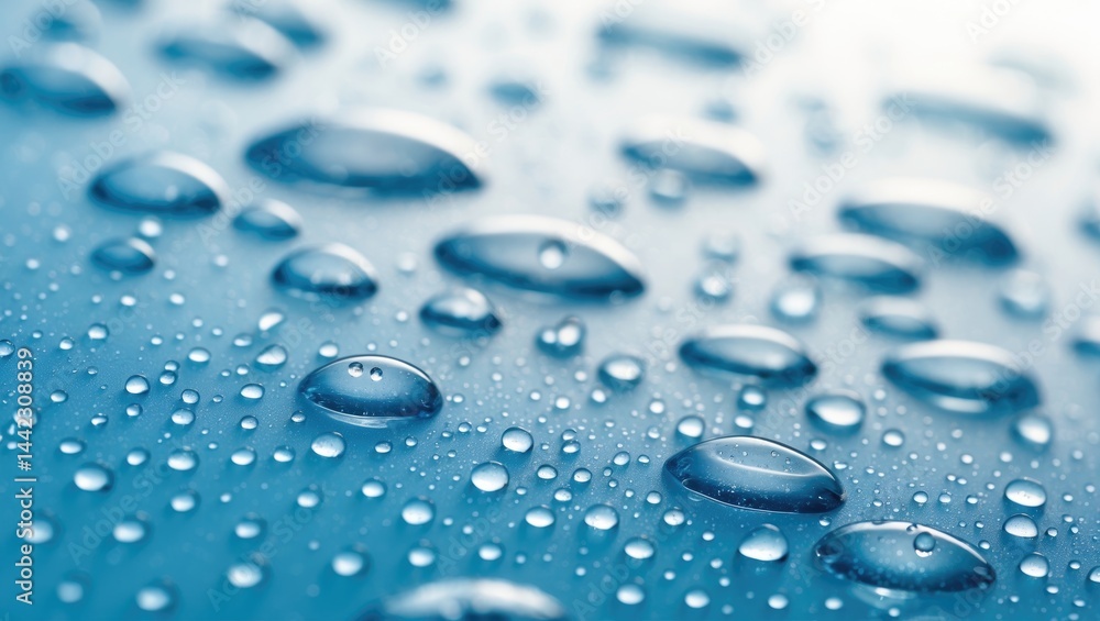 Glass with water droplets Glass with water droplets