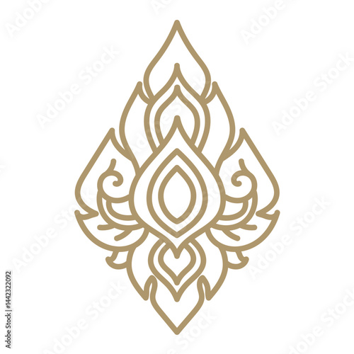 thai shape pattern