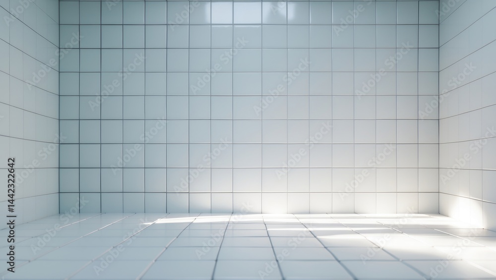 Mosaic Tile Texture in White Background Mosaic Tile Texture in White Background