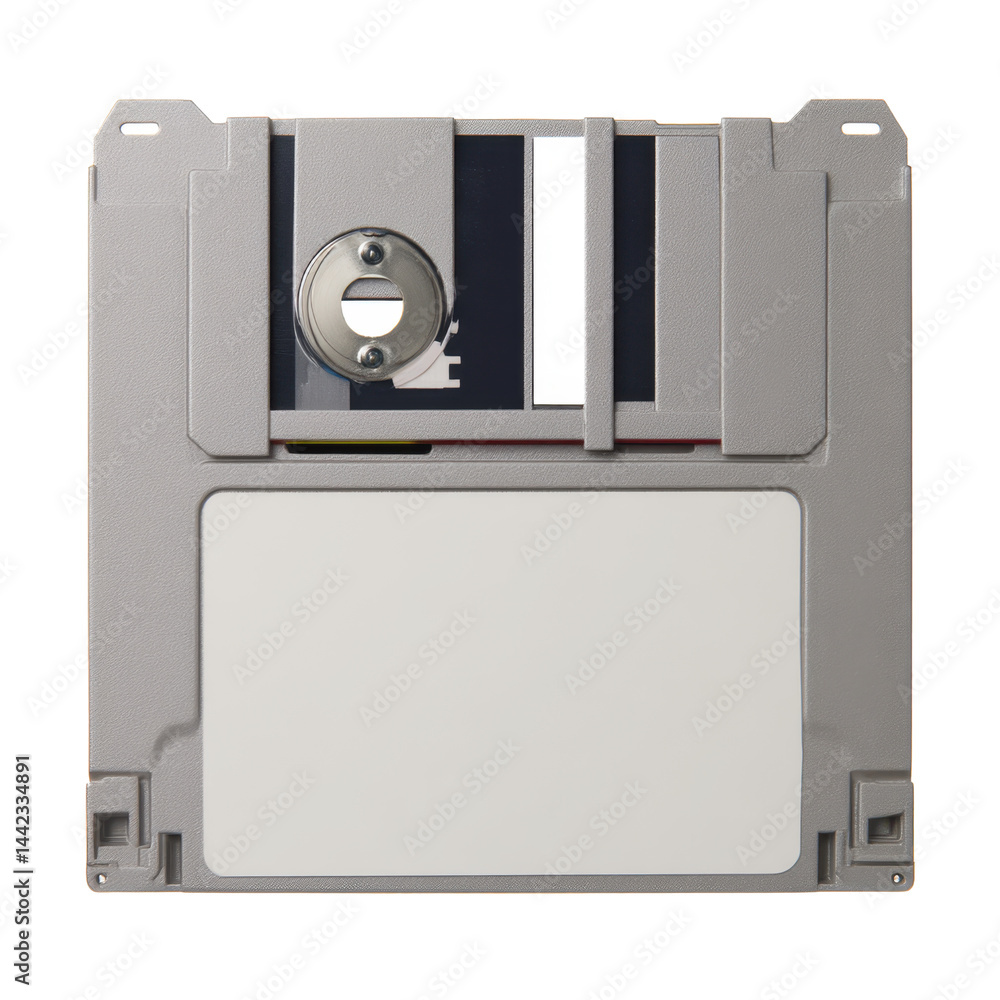 Obraz premium Floppy disk (5.25 inch), on transparent background