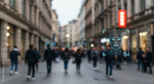 Wallpaper Mural Facial recognition in public Torontodigital.ca