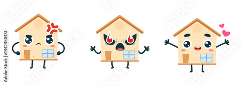 Set Mascot images of the House