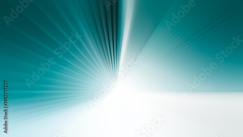 Metal blurred abstract background banner . Abstract blue and white light rays with a dynamic perspective .  Futuristic data flow. Explosion effect. Sci-fi Motion wallpaper. Neon Glowing Rays in Motion