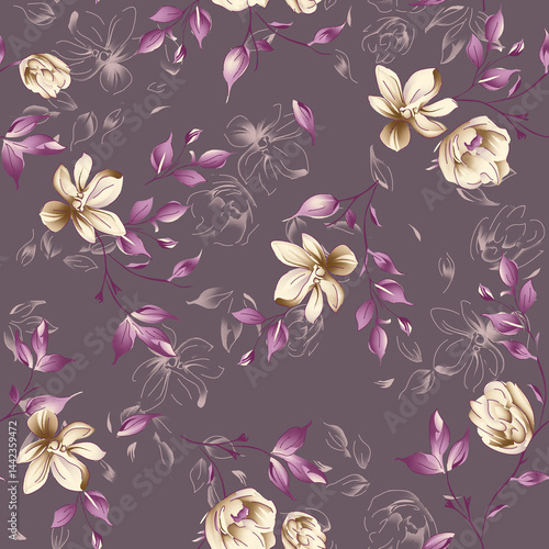 Wallpaper Mural new allover design pattern Torontodigital.ca