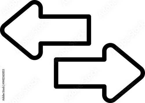 Uploading Cloud Icon Vector Illustration