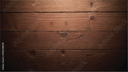 Brown wooden planks. Brown wood background, wood texture, old brown dark wooden texture.