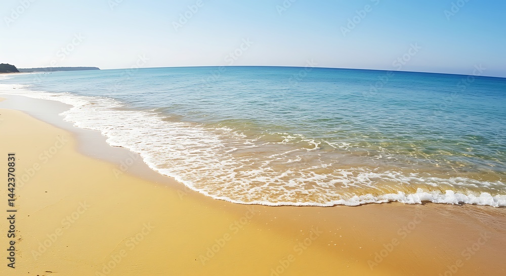 Golden Shore's Embrace AI Generated Golden Shore's Embrace AI Generated