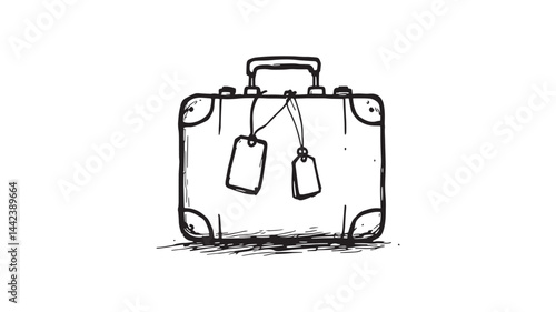 Aviation Airline Icons line art airplane sketch style icon bundle