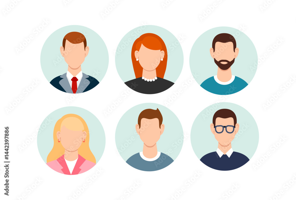 Diverse group of professionals and employees representing a company or organization Diverse group of professionals and employees representing a company or organization
