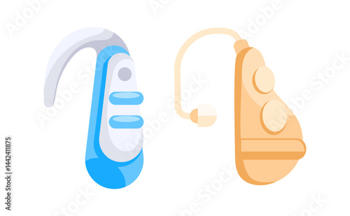 Hearing aids improving hearing loss and supporting people with deafness