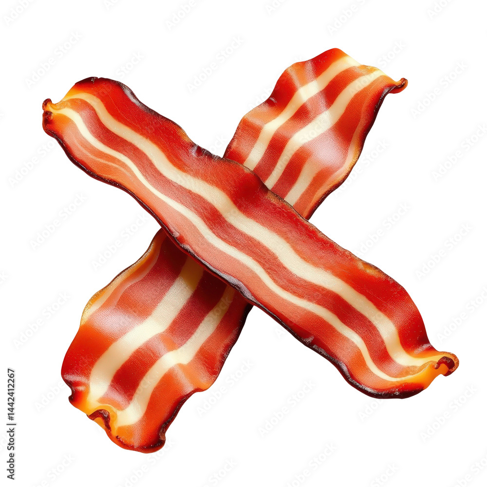 Sizzling Crispy Fried Bacon Strips Golden Brown Perfection Sizzling Crispy Fried Bacon Strips Golden Brown Perfection