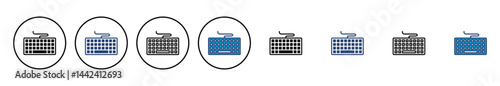 Keyboard icon vector. keyboard vector symbol
