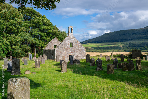 Abandoned Scottish former Kirk in Morayshire