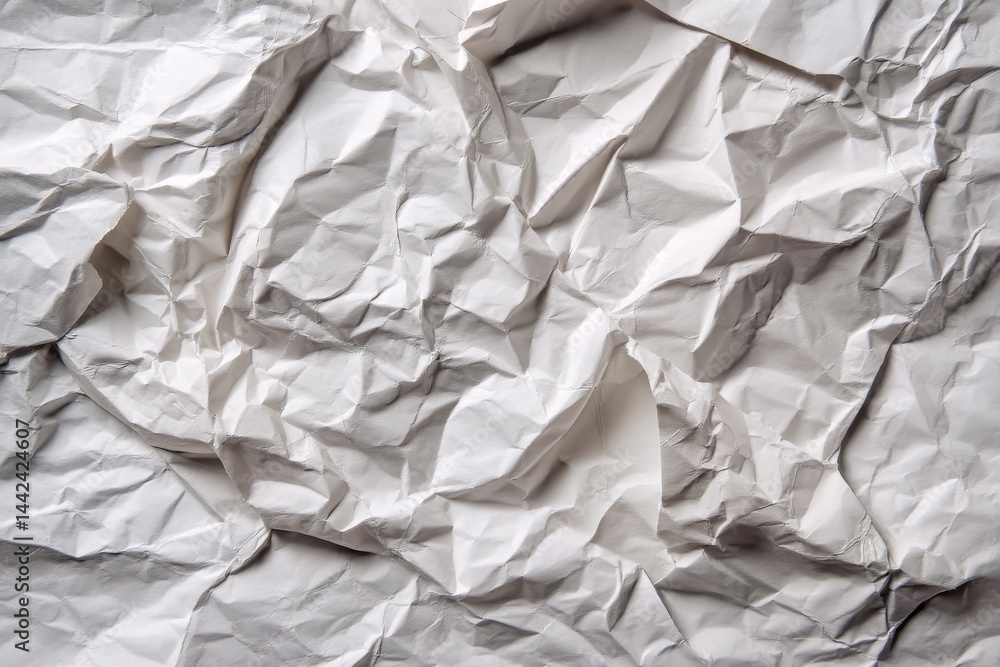 Glued to a billboard with a textured background is a white paper poster that has a crumpled and wavy look, offering copy space Glued to a billboard with a textured background is a white paper poster that has a crumpled and wavy look, offering copy space