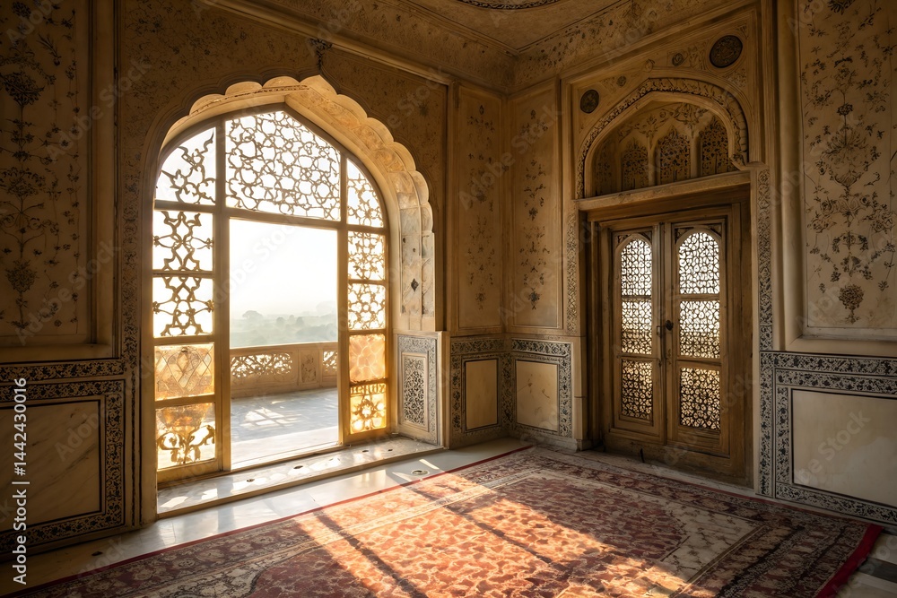 Fototapeta premium entrance to the taj mahal