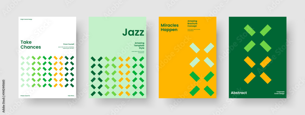 Obraz premium Abstract Business Presentation Template. Creative Brochure Design. Modern Report Layout. Flyer. Poster. Background. Book Cover. Banner. Portfolio. Pamphlet. Handbill. Journal. Catalog