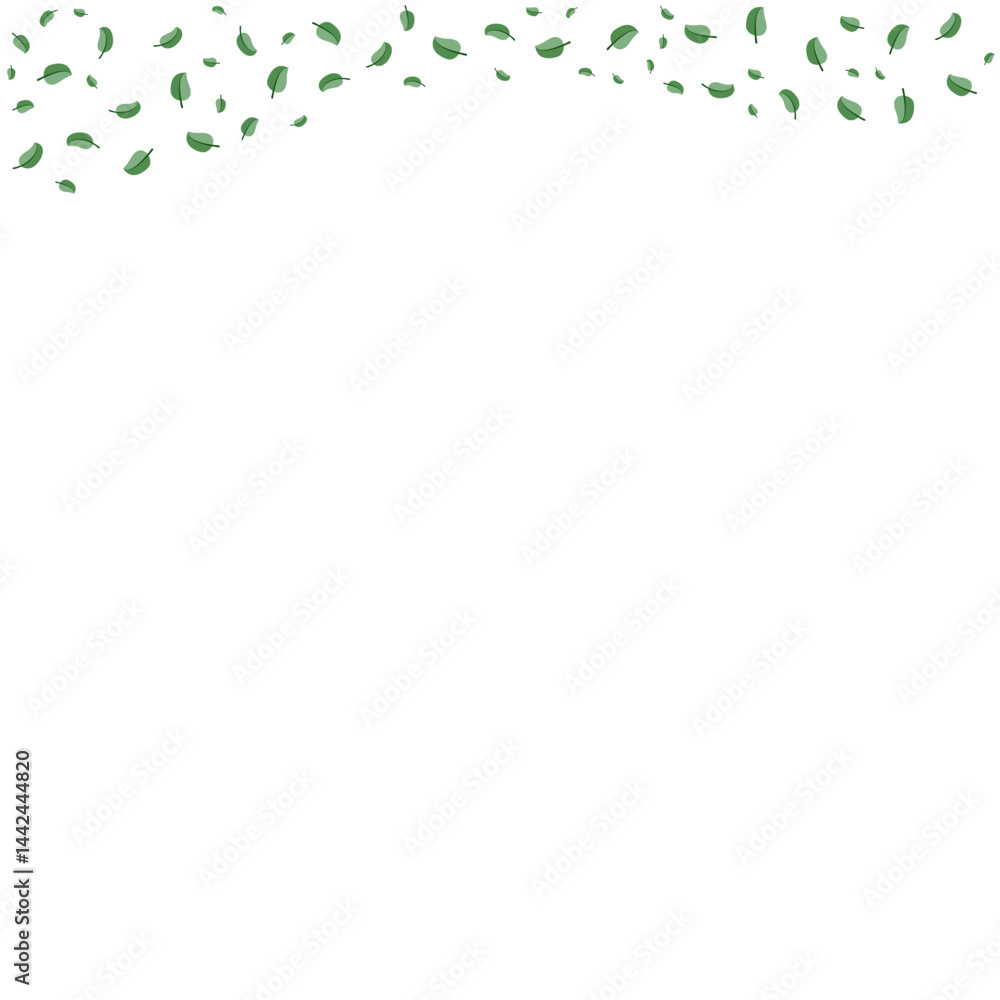 Obraz premium Fallen Leaves Shape Modern