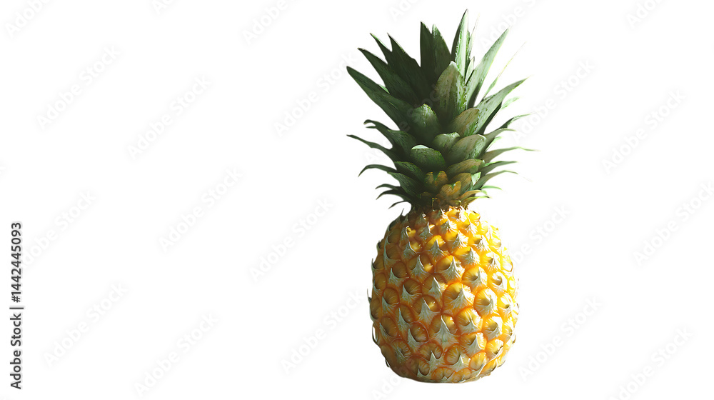 Fototapeta premium pineapple product banner