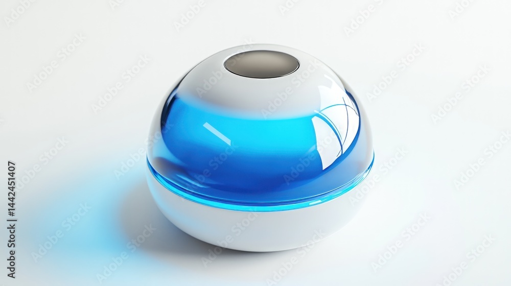 Futuristic sphere device Futuristic sphere device