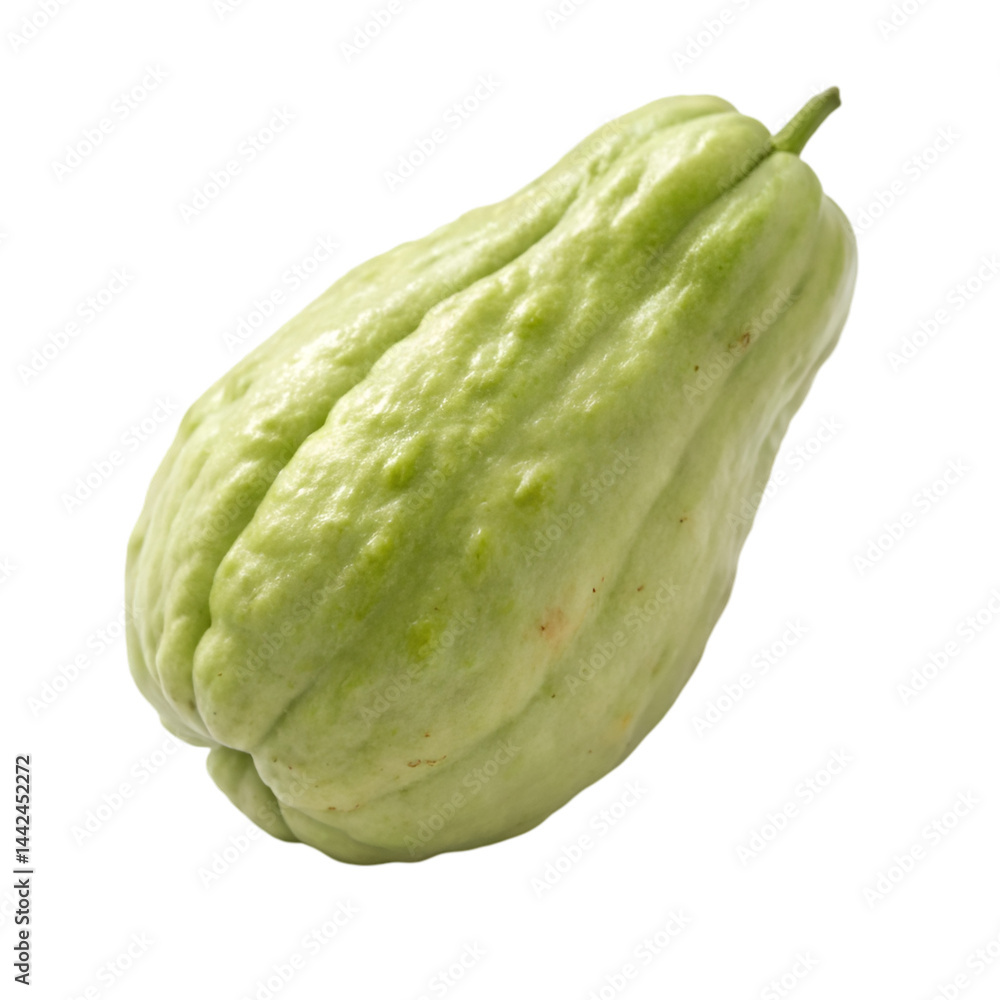 Naklejka premium Chayote isolated on transparent background