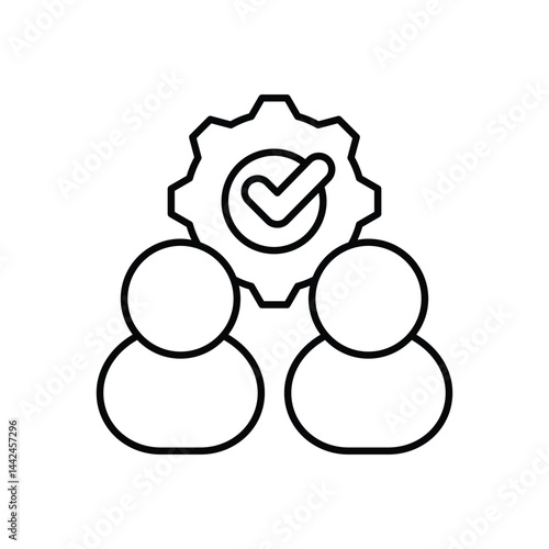 Staffing   Vector icon