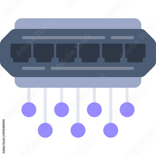 Network Hub Icon