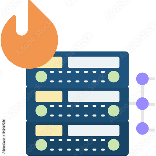 Firewall Appliance Icon