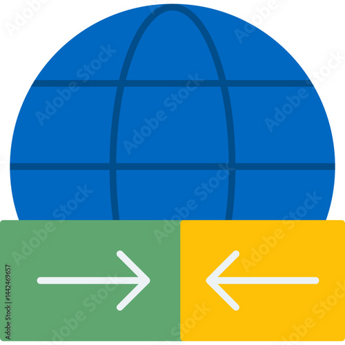 Network Bandwidth Management Icon