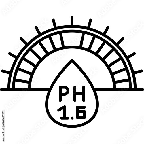 Acid-Base Indicator Icon