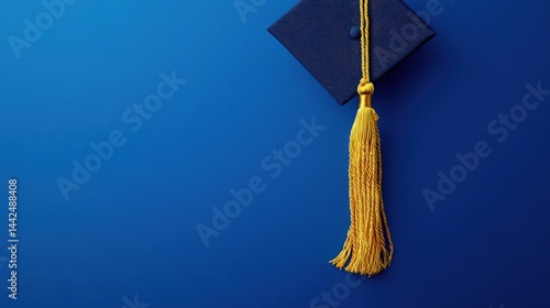 Graduation cap hanging